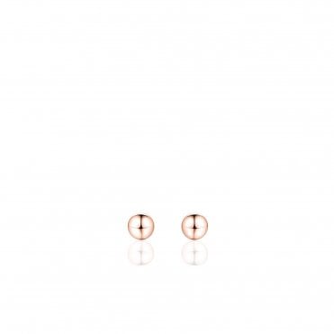 Rose Gold Stud Earrings
