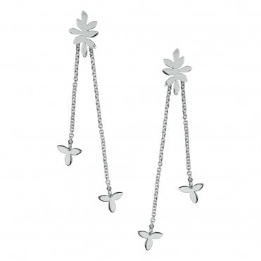 Sara Miller Drop Leaf Earrings