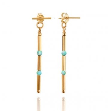 Scribble & Stone Ocean Linear Earrings