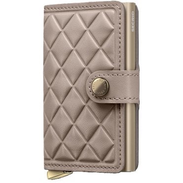 Secrid Premium Miniwallet Emboss Diamond Chalk