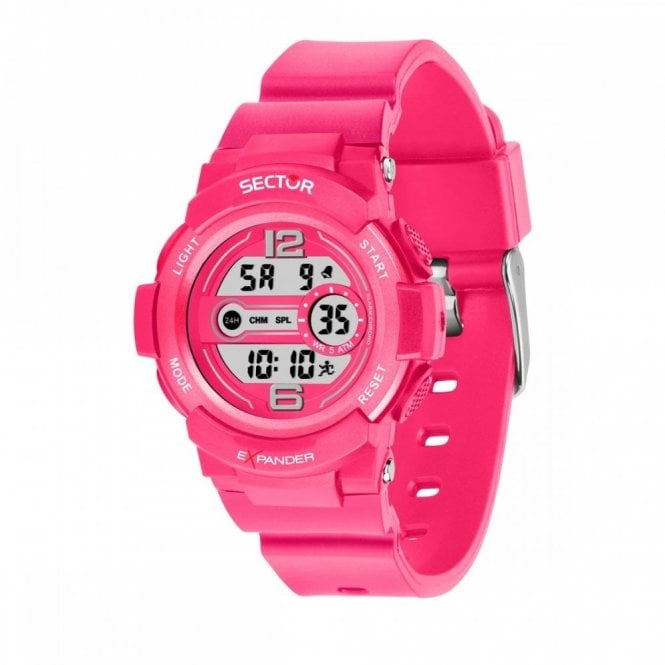 Sector  Pink Digital Watch