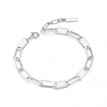 Silver Bold Chunky Chain Bracelet