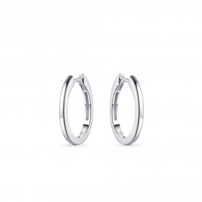 Gisser Silver Hoop Earrings