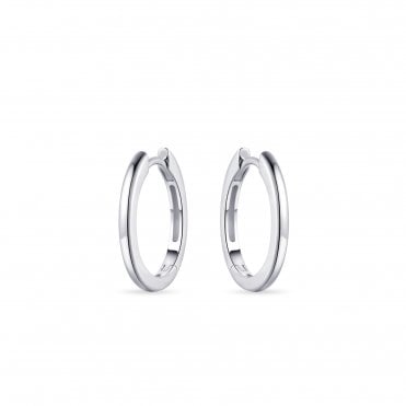 Silver Hoop Earrings