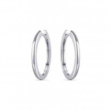 Silver Hoop Earrings