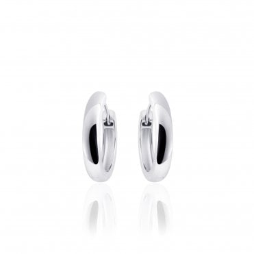 Silver Hoop Earrings