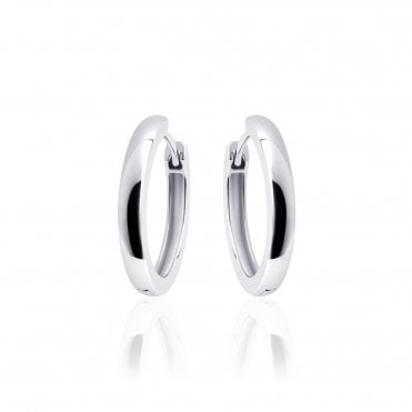 Silver Hoop Earrings