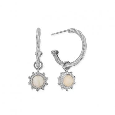 Silver New Hope Hoop earrings