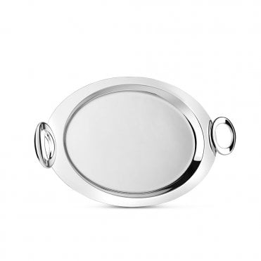 Silver Oval Tray