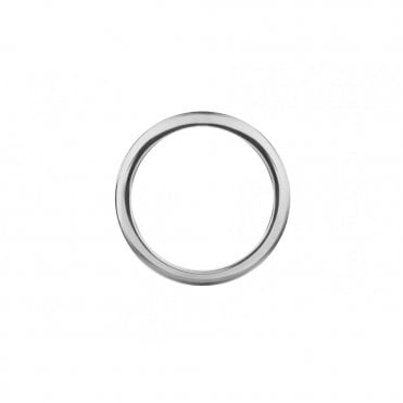 Silver Plain Band Ring