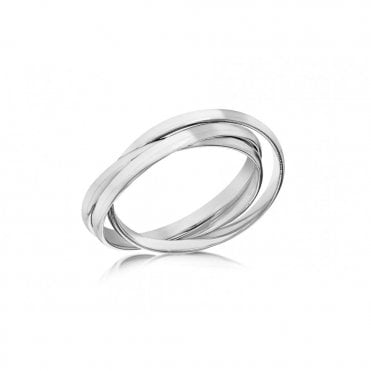 Silver Russian Wedding Ring