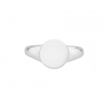 Silver Signet Ring Engravable