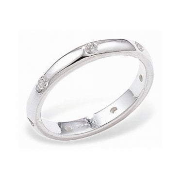 Silver Stone Set Band