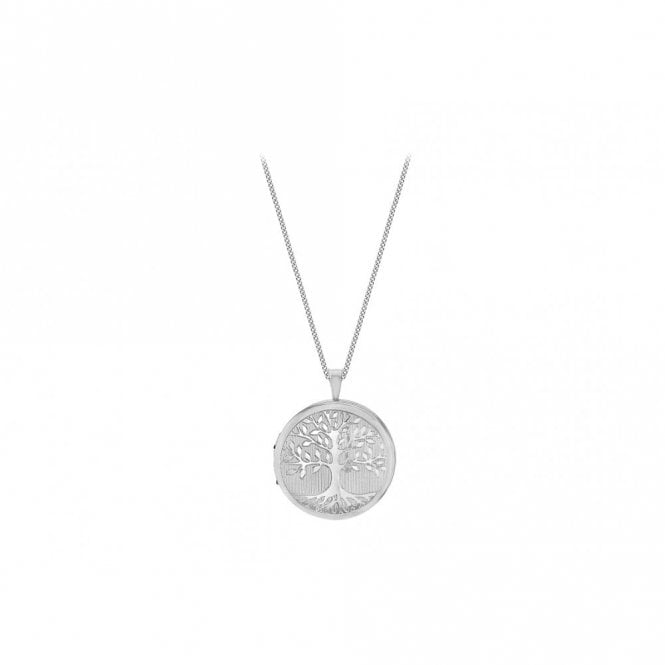 Pure Locket Chain PURE Silver Silver Tree of Life Locket & Chain - Jewellery from Gerry ...