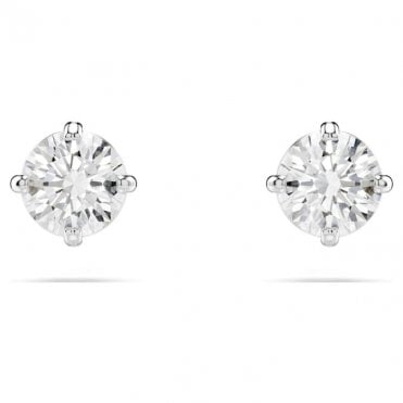 Solitaire Stud Earrings