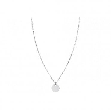 Sterling Silver Small Disc Pendant