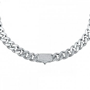 Stone Set Curb Chain