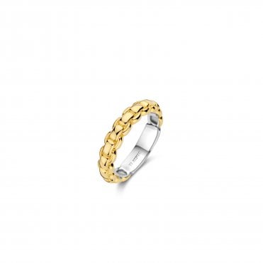 Ti Sento Closed Link Ring