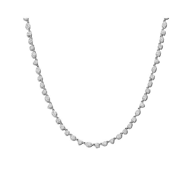 Ti Sento Multi shaped Stone Necklet