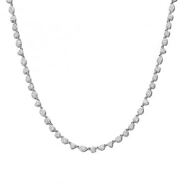 Multi shaped Stone Necklet