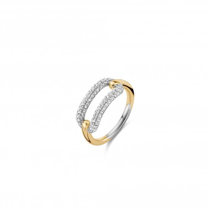 Ti Sento  Oval Link Ring