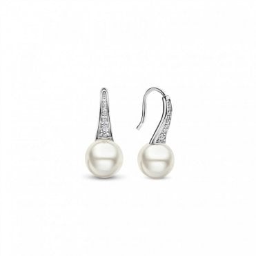 Ti Sento Pearl Earrings