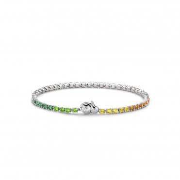 Ti Sento Rainbow Bracelet