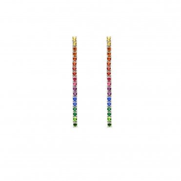 Ti Sento Rainbow Drop Earrings