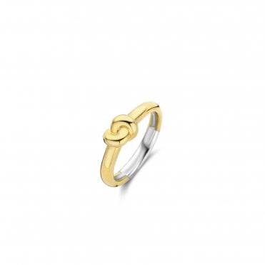 ti sento sil/gp knot ring