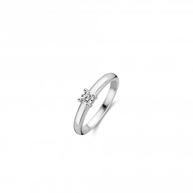 Ti Sento  Solitaire Ring 56