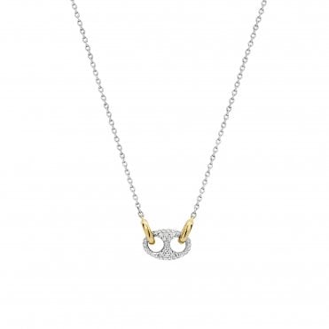 Ti Sento Stone Set Pod Pendant