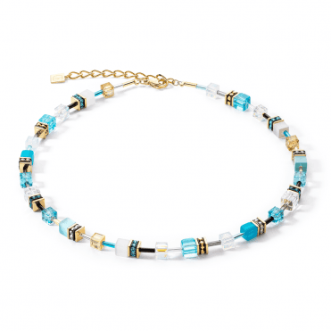 Turquoise Cube Necklace